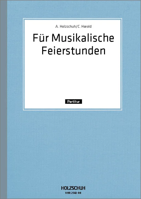 Für Musikalische Feierstunden